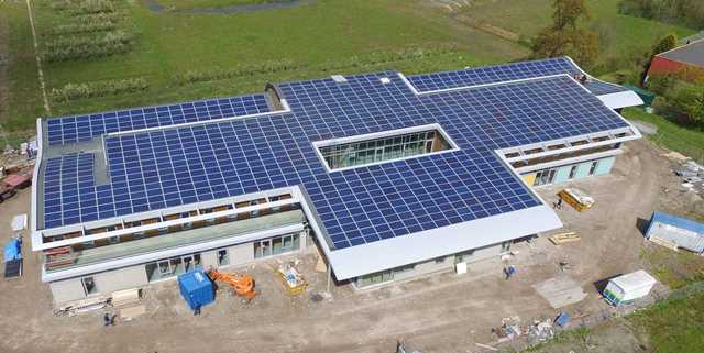 Zonnepanelen bij Saamdeel in Kapelle