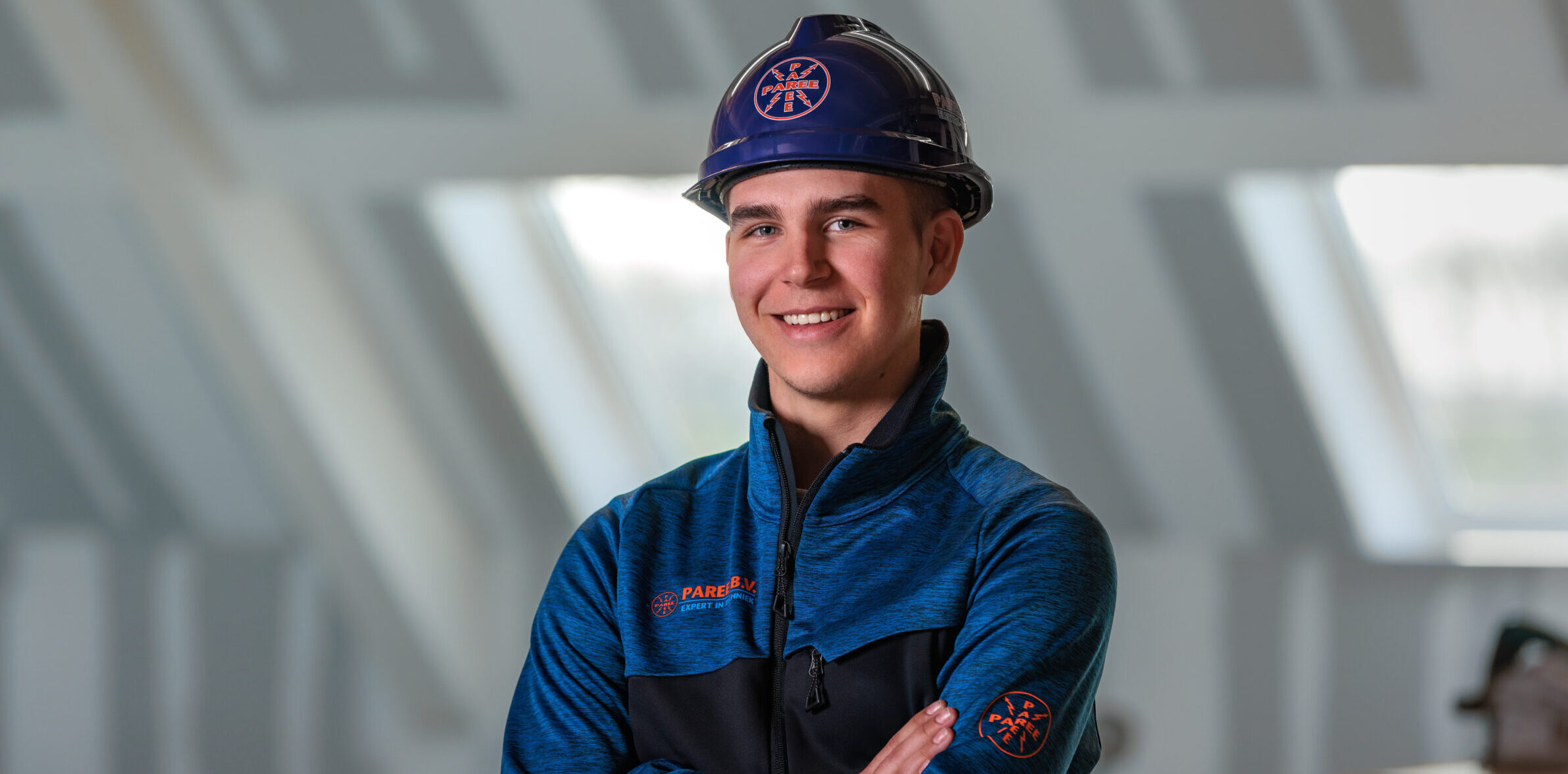 Olav stagiair bij Paree