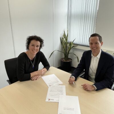 Ondertekenen aannemingsovereenkomst Gors