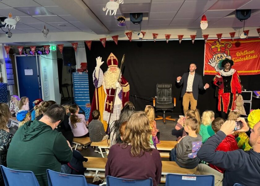 Sinterklaasfeest bij Paree