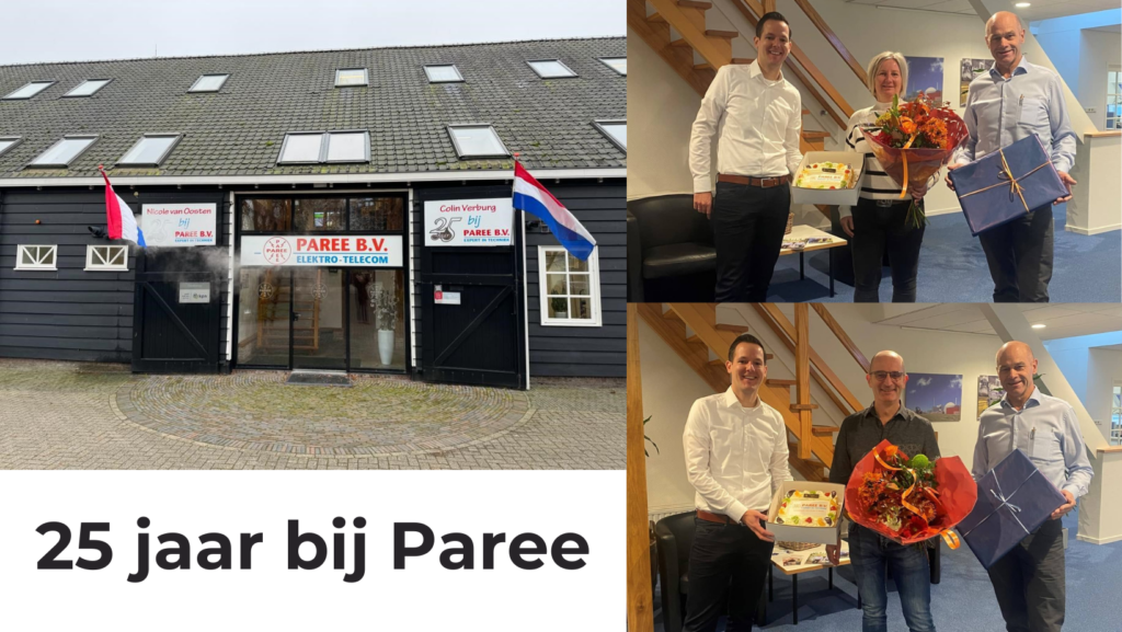 Jubilarissen bij Paree
