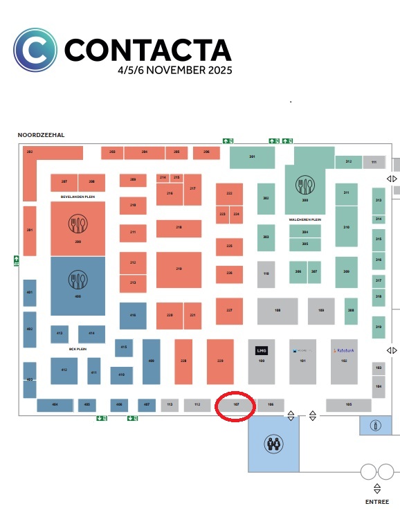 Plattegrond Contacta